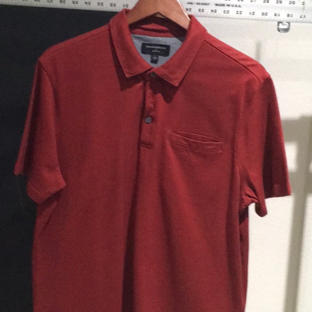 Banana republic dressy polo large